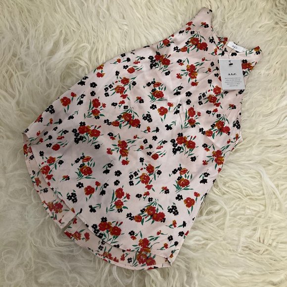 A.L.C. Tops - A.L.C. Silk Floral Print Blouse
